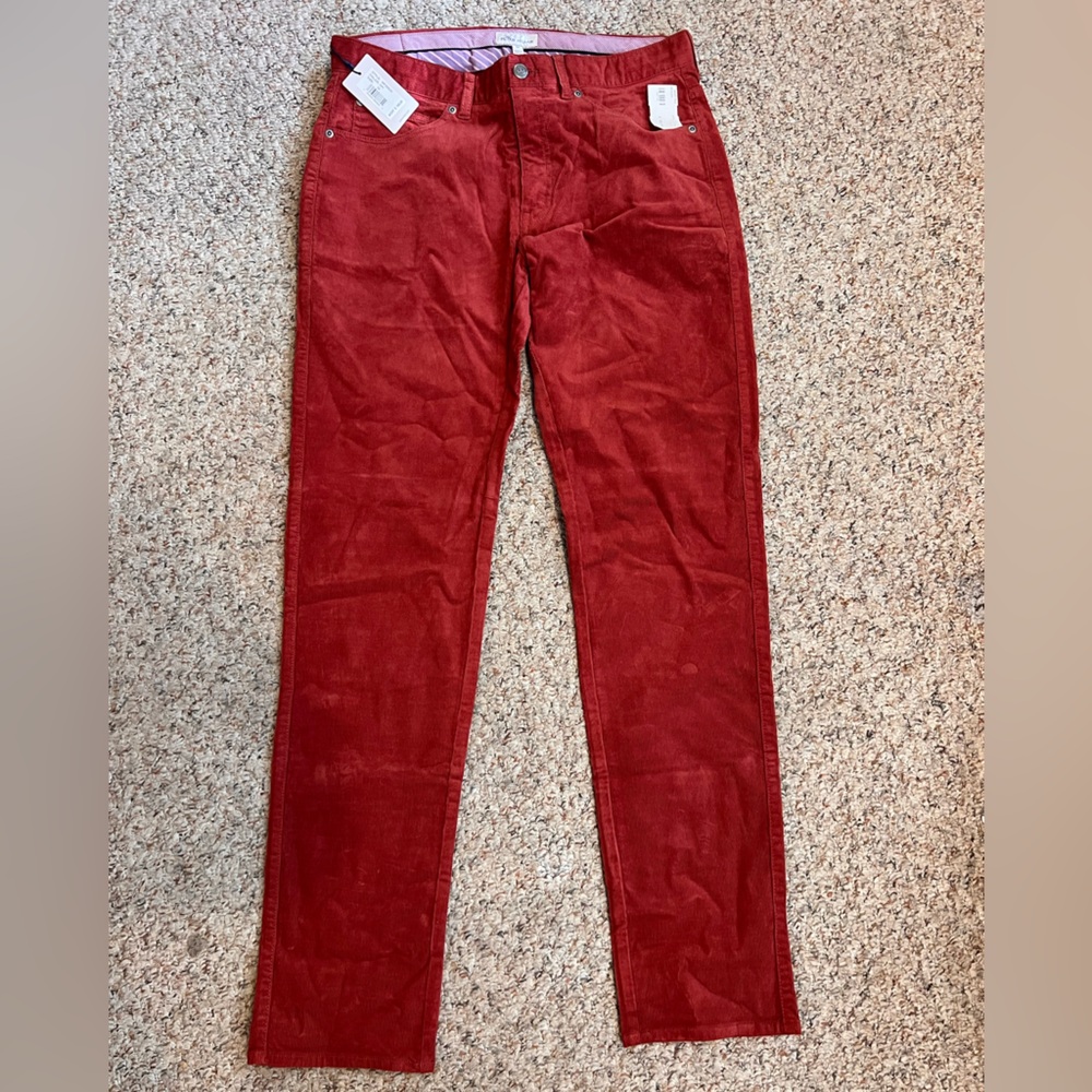NWT Peter Millar Men’s Superior Soft Corduroy Five-Pocket Pant